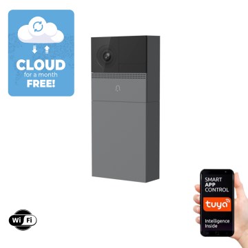 Immax NEO 07728L - Video zvono NEO LITE Smart 3x AA Wi-Fi Tuya IP54