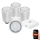 Immax NEO 07732C - Set 4x Termostatska glava + BRIDGE PRO v3 2xAA/3V Wi-Fi Tuya