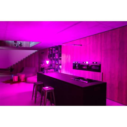 Immax NEO 07733CDO - Set 3x LED RGB+CCT Prigušiva sijalica E27/11W/230V Wi-Fi Tuya + Daljinski upravljač