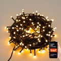 Immax NEO 07755L - LED prigušiva spoljašnja girlanda NEO LITE 400xLED/8 funkcija 43 m IP44 Wi-Fi Tuya topla bela