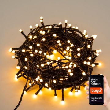 Immax NEO 07755L - LED prigušiva spoljašnja girlanda NEO LITE 400xLED/8 funkcija 43 m IP44 Wi-Fi Tuya topla bela
