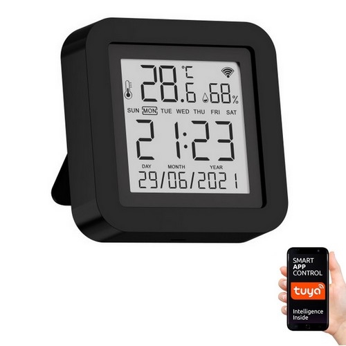 Immax NEO 07757L - Pametna meteostanica NEO LITE 5V Wi-Fi Tuya