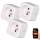 Immax NEO 07762C - Set 3x Pametna utičnica NEO LITE 3680W/230V/16A Wi-Fi Tuya