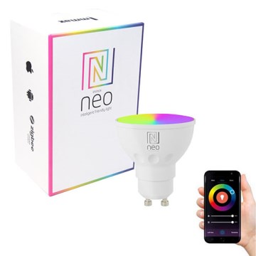 Immax NEO 07777L - LED RGB+CCT Prigušiva sijalica GU10/4,8W/230V Tuya