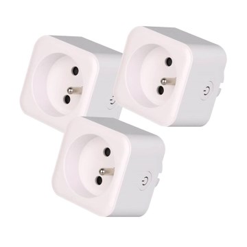 Immax NEO 07786C - Set 3x Pametna utičnica NEO LITE 3680W/230V/16A Tuya