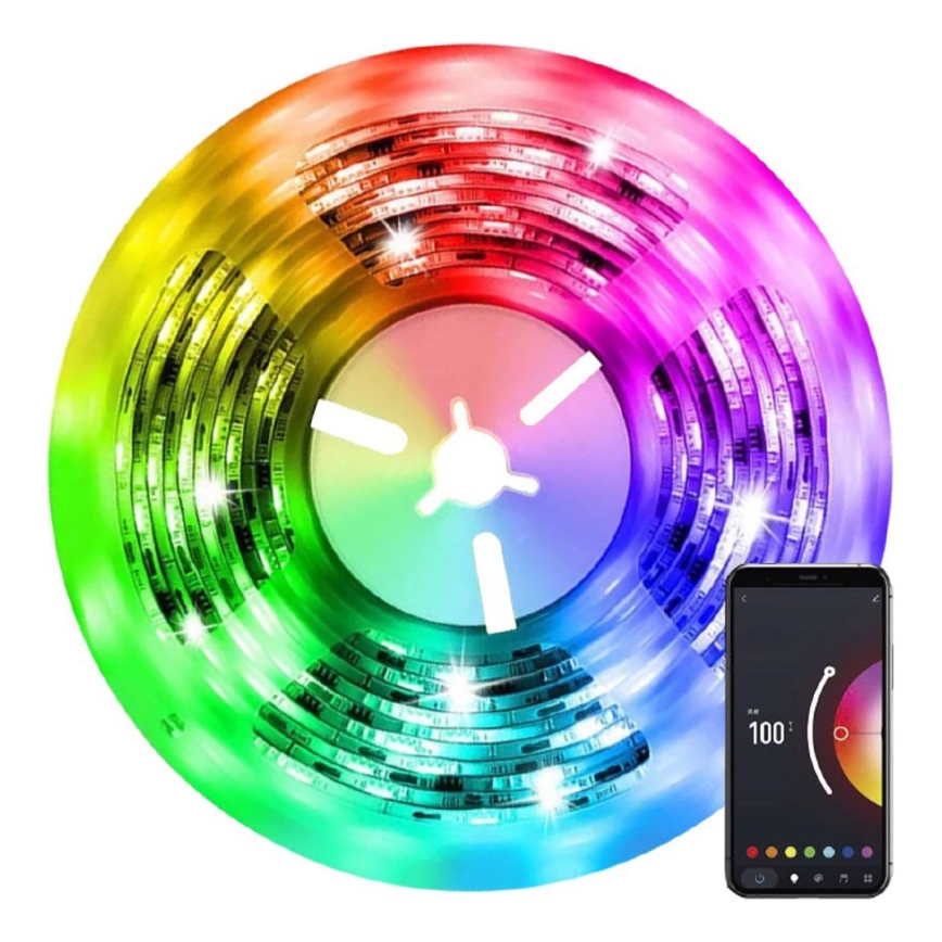 Immax NEO 07790L - LED RGB+CCT Prigušiva traka NEO SMART LED/15W/230V 3m IP65 Wi-Fi Tuya