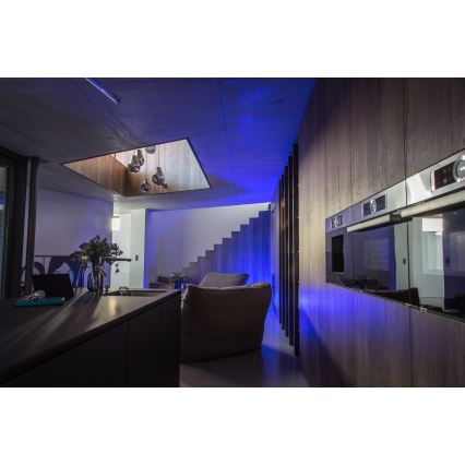 Immax NEO 07791L - LED RGB Prigušiva traka NEO LITE LED/18W/230V 5m IP65 MUSIC Wi-FI Tuya + Daljinski upravljač