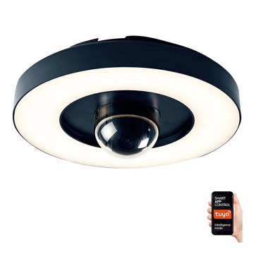 Immax NEO 07792L - LED Pametna spoljašnja kamera sa svetlom RING 22W/230V IP44 Wi-Fi Tuya