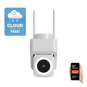 Immax NEO 07793L - Pametna spoljašnja kamera sa senzorom CUBE 4MP 5V IP65 Wi-Fi Tuya