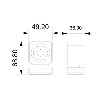 Immax NEO 07796L-Pametna unutarnja kamerom sa senzorom LITTLE CUBE 3MP 5V Wi-Fi Tuya