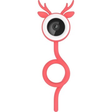 Immax NEO 07798L - Pametni punjivi monitor za bebe 5V Wi-Fi Tuya roze