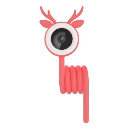 Immax NEO 07798L - Pametni punjivi monitor za bebe 5V Wi-Fi Tuya roze