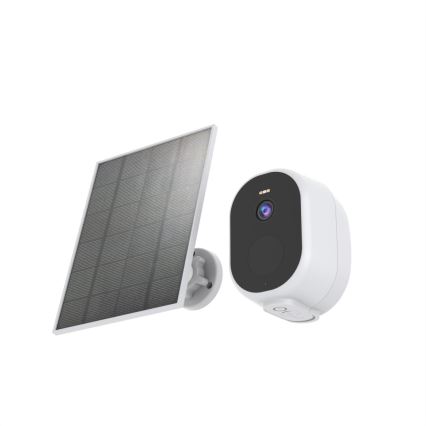 Immax NEO 07802L - Pametna vanjska solarna kamerom sa senzorom BARREL 5000mAh Wi-Fi Tuya IP65