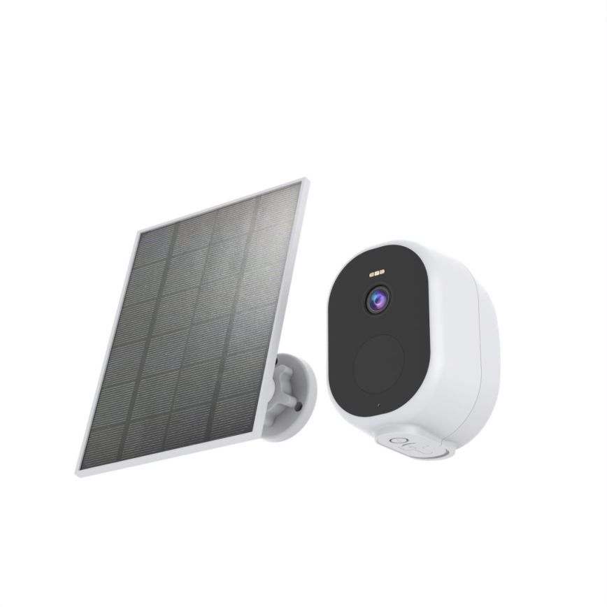 Immax NEO 07802L - Pametna vanjska solarna kamerom sa senzorom BARREL 5000mAh Wi-Fi Tuya IP65