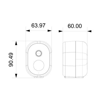 Immax NEO 07802L - Pametna vanjska solarna kamerom sa senzorom BARREL 5000mAh Wi-Fi Tuya IP65
