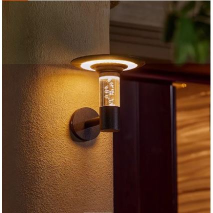 Immax NEO 07907L - LED RGB+CW/W Prigušiva solarna zidna lampa BUBBLES LED/2W/5,5V IP54 Tuya 4000 mAh