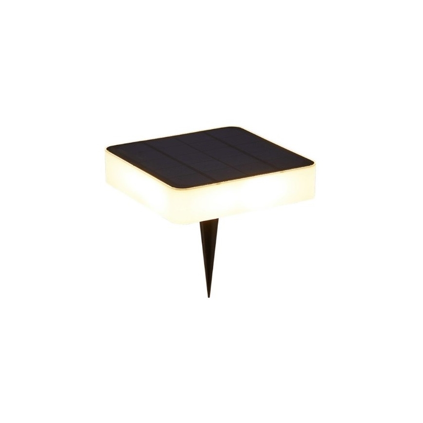Immax NEO 07911L - LED RGB Prigušiva solarna lampa sa senzorom NEO LITE LED/1W/5V uglast IP54 Tuya