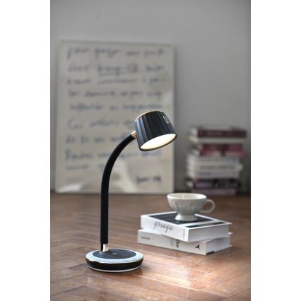 Immax NEO 08996L - LED Prigušiva stona lampa sa bežičnim punjenjem PERLA LED/1,5W + LED/6W/230V 3800-4300K