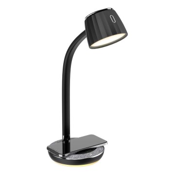 Immax NEO 08996L - LED Prigušiva stona lampa sa bežičnim punjenjem PERLA LED/1,5W + LED/6W/230V 3800-4300K