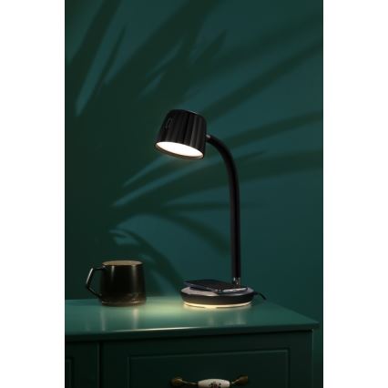 Immax NEO 08996L - LED prigušiva stona lampa sa bežičnim punjenjem PERLA LED/1,5W + LED/6W/230V 3800-4300K