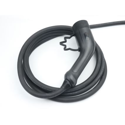 Immax – prenosiva putna punionica za električne automobile EV, AC tip 2, 16 A/380 V, 11 kW + utikač 230 V (3,7 kW), 5 m kabel + futrola