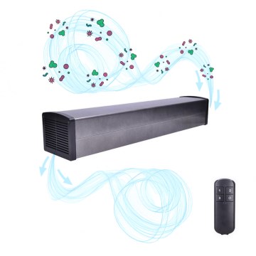 Indirektna germicidna UV lampa 2G11/36W/230V/2x AAA + daljinski upravljač