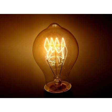 Industrijska dekorativna prigušiva sijalica SCROBB A19 E27/60W/230V 2200K