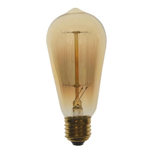 Industrijska dekorativna prigušivi sijalica SELEBY ST58 E27/60W/230V 2200K