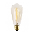 Industrijska dekorativna prigušivi sijalica SELEBY ST64 E27/40W/230V 2200K
