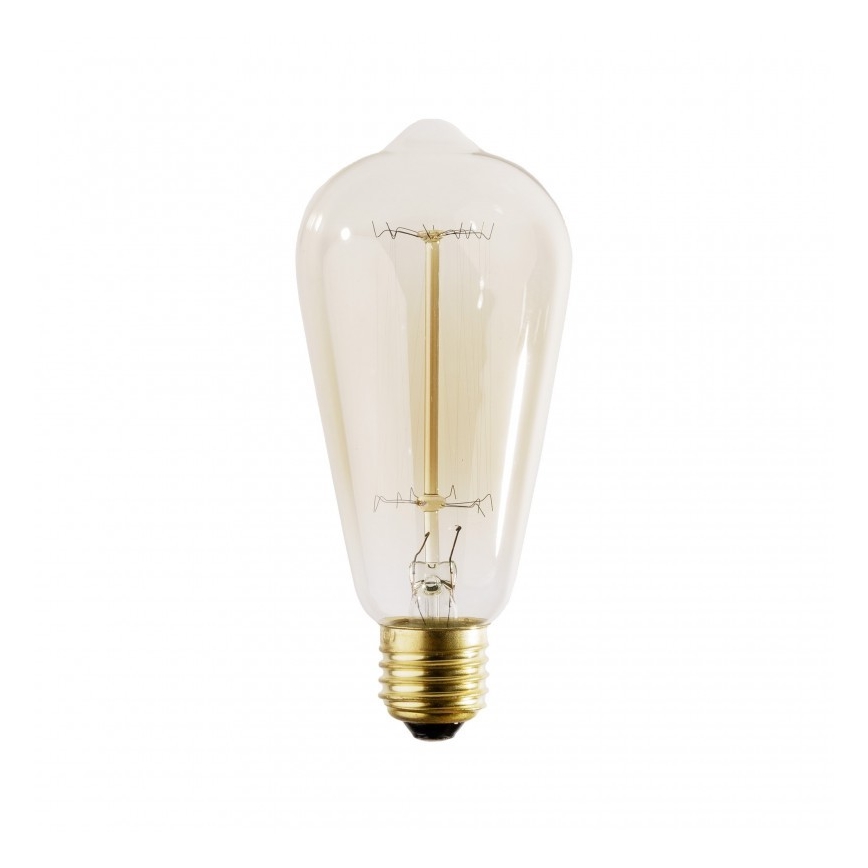 Industrijska dekorativna prigušivi sijalica SELEBY ST64 E27/40W/230V 2200K