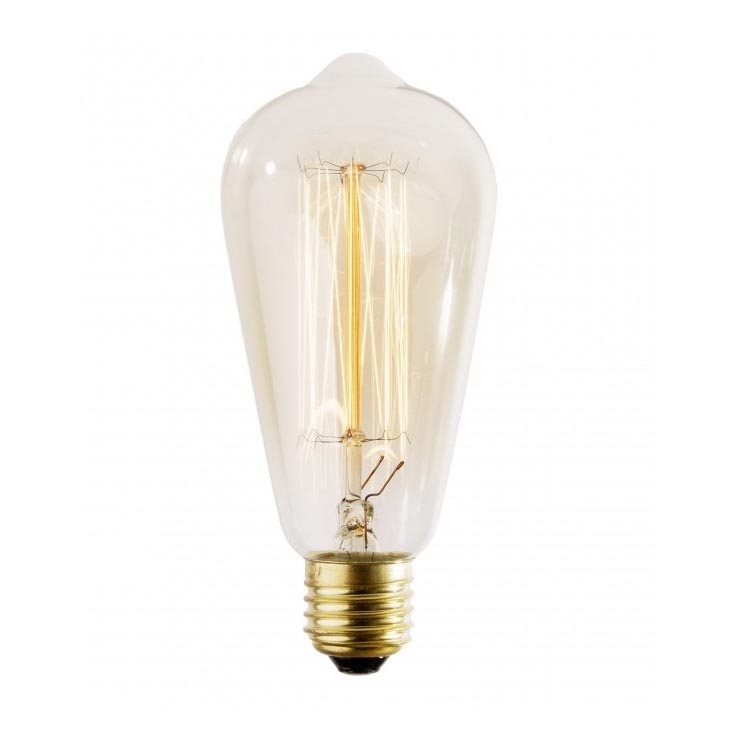 Industrijska dekorativna prigušivi sijalica SELEBY ST64 E27/60W/230V 2200K