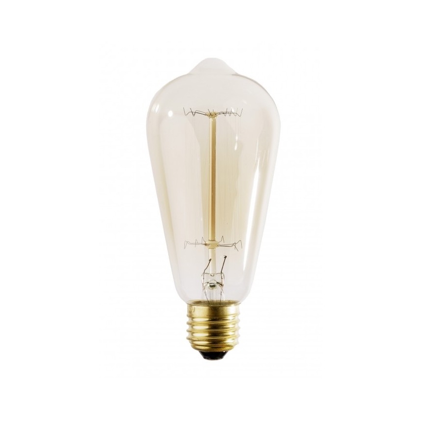 Industrijska dekorativna prigušivi sijalica SELEBY ST64 E27/60W/230V 2200K