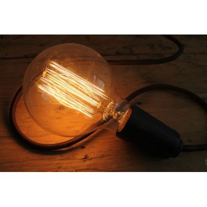 Industrijska dekorativna prigušivi sijalica SELRED G125 E27/60W/230V 2200K 120 lm