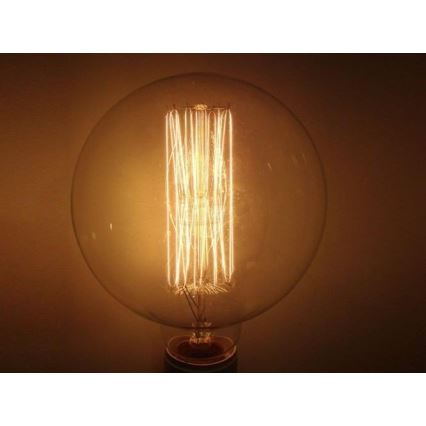 Industrijska dekorativna prigušivi sijalica SELRED G125 E27/60W/230V 2200K 120 lm