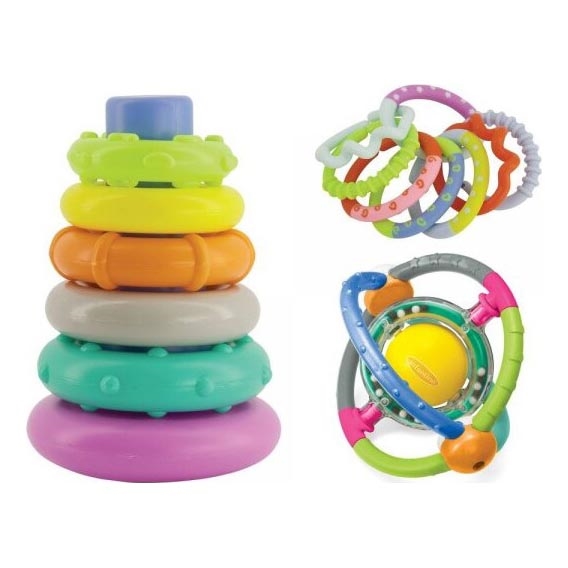 Infantino - Set igračaka BOX OF CHEER