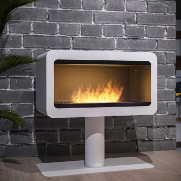 InFire - beli bio kamin 82,5x78 cm 3kW