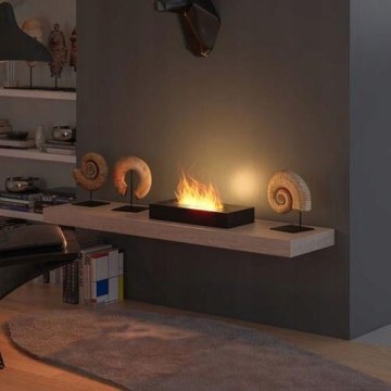 InFire - BIO kamin 8x40 cm 3 kW crna