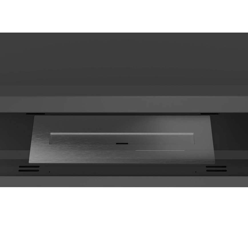 InFire - Crni ugaoni BIO kamin 45x90 cm 3kW