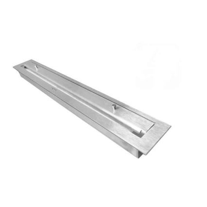 InFire - Crni ugaoni BIO kamin 45x90 cm 3kW
