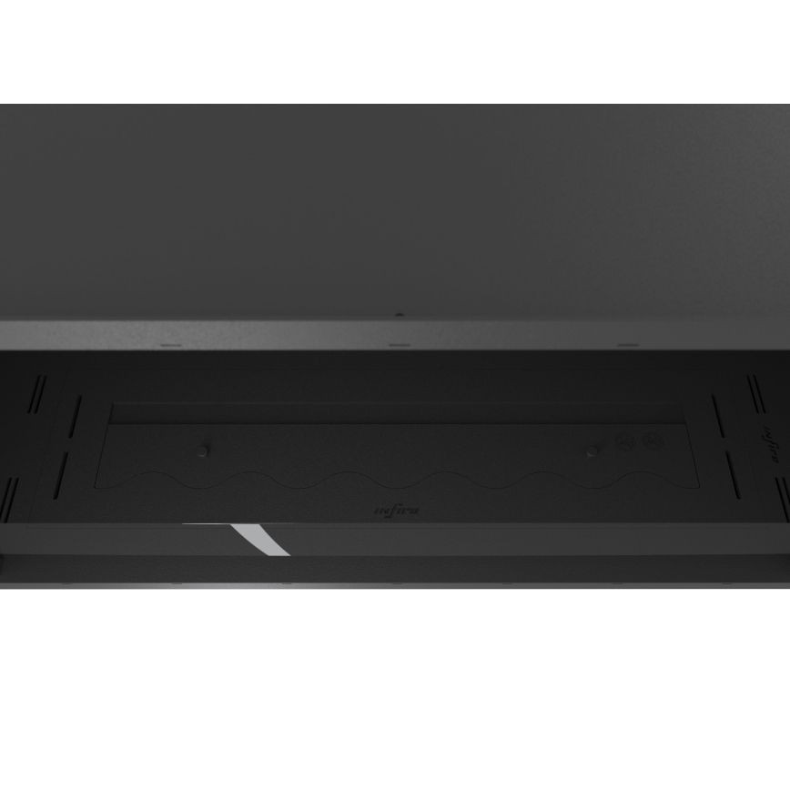 InFire - Ugradni BIO kamin 49,4x104,4 cm 6 kW crni