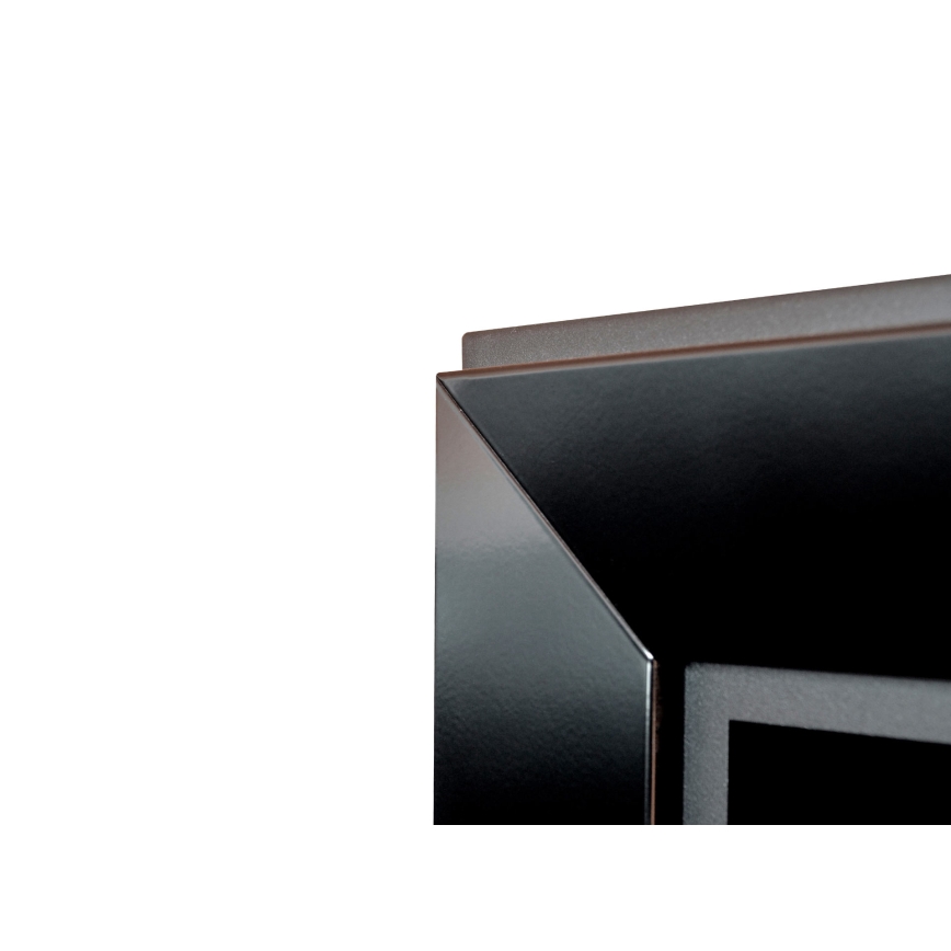 InFire - Ugradni bio kamin 49x120 cm 3kW crne boje