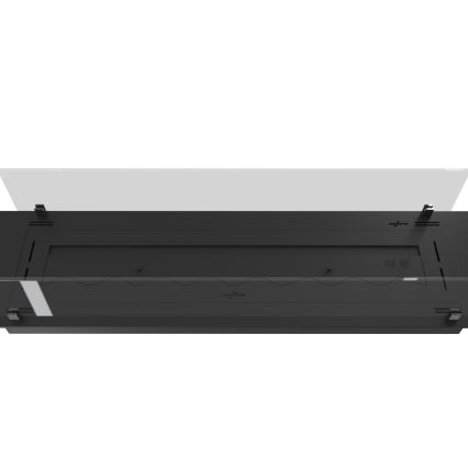 InFire - Ugradni BIO kamin 8,5x100 cm 6 kW crna