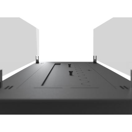 InFire - Ugradni BIO kamin 8,5x100 cm 6 kW crna