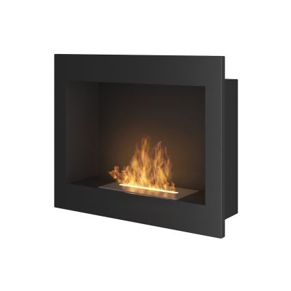 InFire - Ugrađeni BIO kamin 49x60 cm 3kW crna