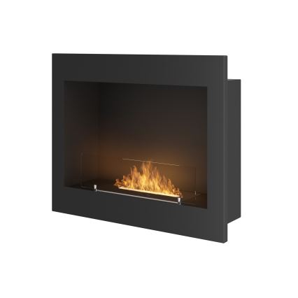 InFire - Ugrađeni BIO kamin 49x60 cm 3kW crna