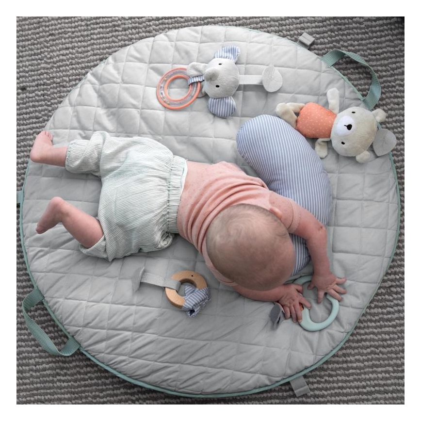 Ingenuity - Dečija podloga za igru LOAMY mint/siva