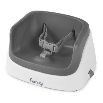 Ingenuity - Detski pojačivač za trpezarijsku stolicu 2u1 SMARTCLEAN TODDLER siva