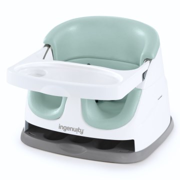 Ingenuity - Jastučić za trpezarijsku stolicu 2u1 BABY BASE menta