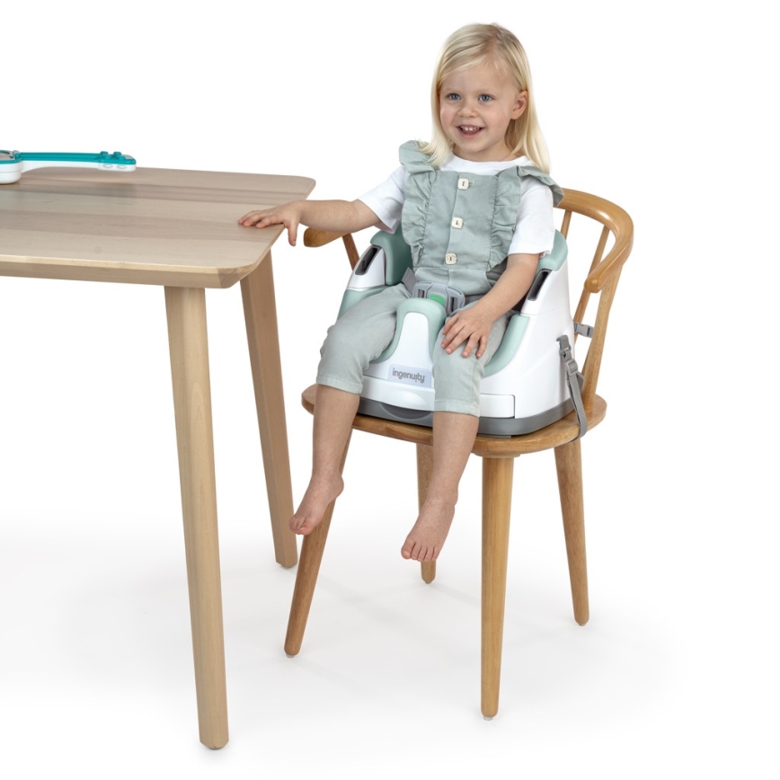 Ingenuity - Jastučić za trpezarijsku stolicu 2u1 BABY BASE menta