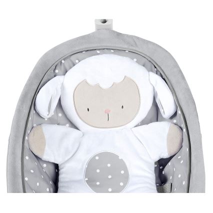 Ingenuity - Njihalica za bebe sa melodijom CUDDLE LAMB 3xLR14